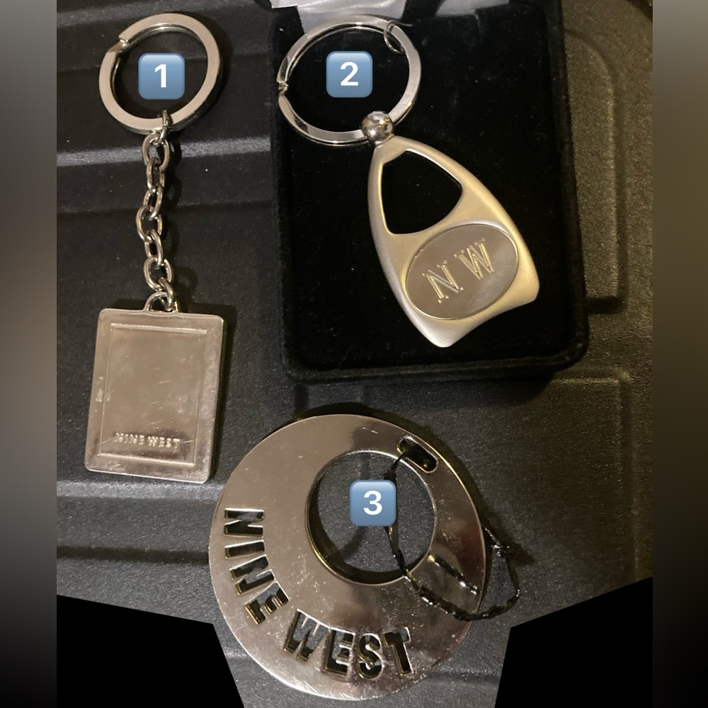 Nine West Silver Keychain Collection - Picture 4 of 16